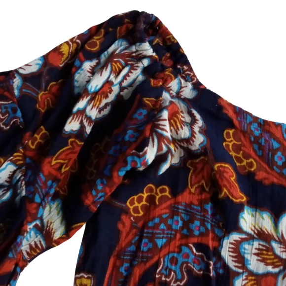 UO OUT FROM UNDER Romper Floral Dreamy Days Navy Urban Outfitters - Picture 6 of 12